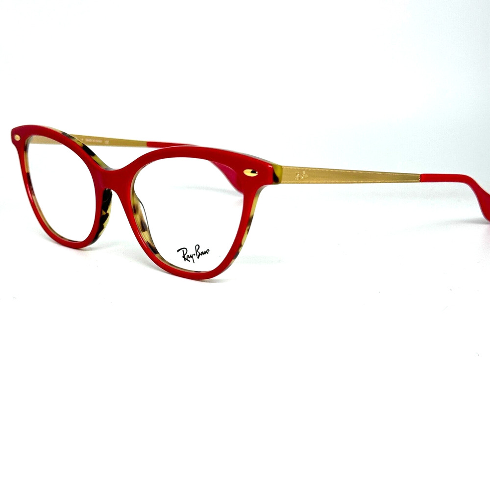 Ray-Ban RB5360 5714 Cat Eye Gloss Red Havana Womens Eyeglasses 54-18-145 H863